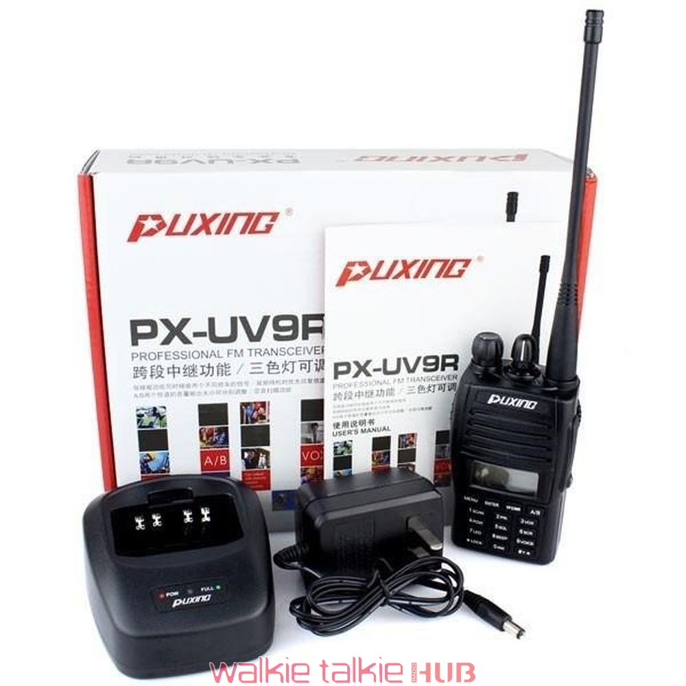 PUXING PX-UV9R VHF UHF Dual Band DTMF MSK 5-tone function Walkie Talkie