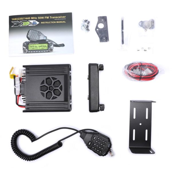 Dual Band Zastone D9000 50W Power Mobile Radio HF Transceiver For Car Bus Taxi - Image 6