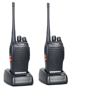 2PCS Baofeng BF-777S UHF400.00- 470.00MHz 16 Channels Portable Walkie Talkie