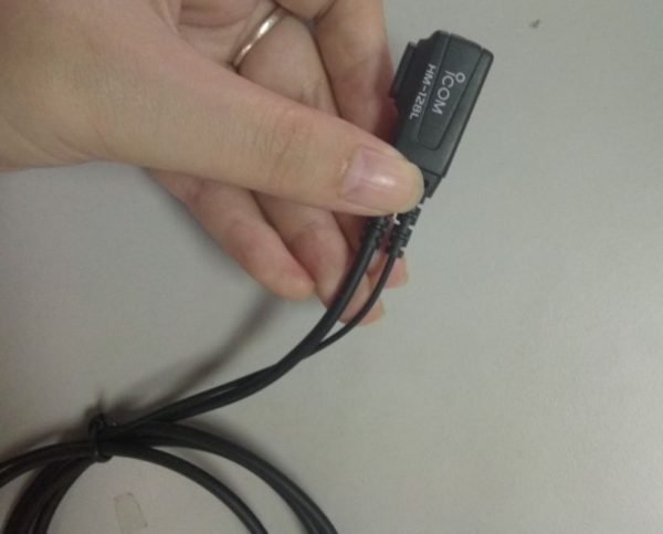 Wholesale ICOM Earphone Ptt Headset HM-128L For IC-F11 IC-F11S IC-F21 IC-F21BR IC-F21GM IC-F21S Radio - Image 2