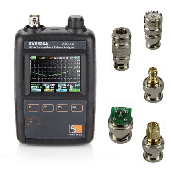 Newest KVE520A Antenna Vector Analyzer Meter for VHF/UHF Amateur Walkie Talkie - Image 2