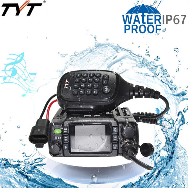 2018 Upgraded Waterproof TYT TH-8600 Dual Band Mobile Radio Transceiver