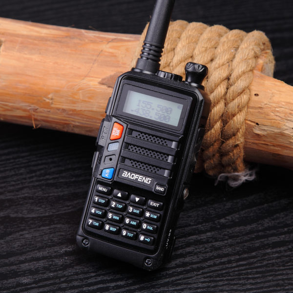 2018 Baofeng AS53 8W Dual Band 10KM Long Range Thicken Battery Handheld Analogue Radio - Image 4
