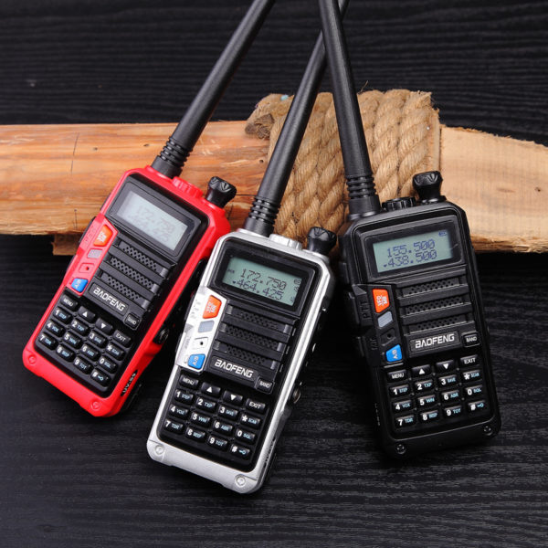 2018 Baofeng AS53 8W Dual Band 10KM Long Range Thicken Battery Handheld Analogue Radio - Image 5