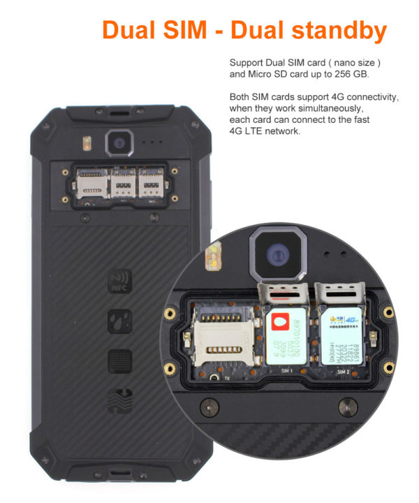 Talinfone 3T Phone 4G Android 8.1 Zello PTT DMR Digital UHF Walkie Talkie - Image 6