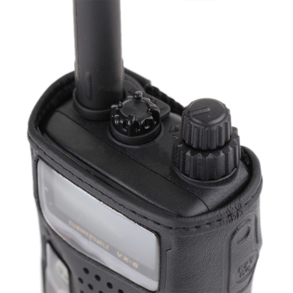 Yaesu VX6R walkie talkie VX-6R Leather Case CSC-91 Radio Case - Image 6