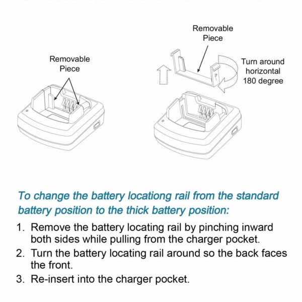 RLN6332A IXPN4019AR Motorola Rapid Charger for CP110 EP150 A10 A12 XTNi XTNiD Radio - Image 5