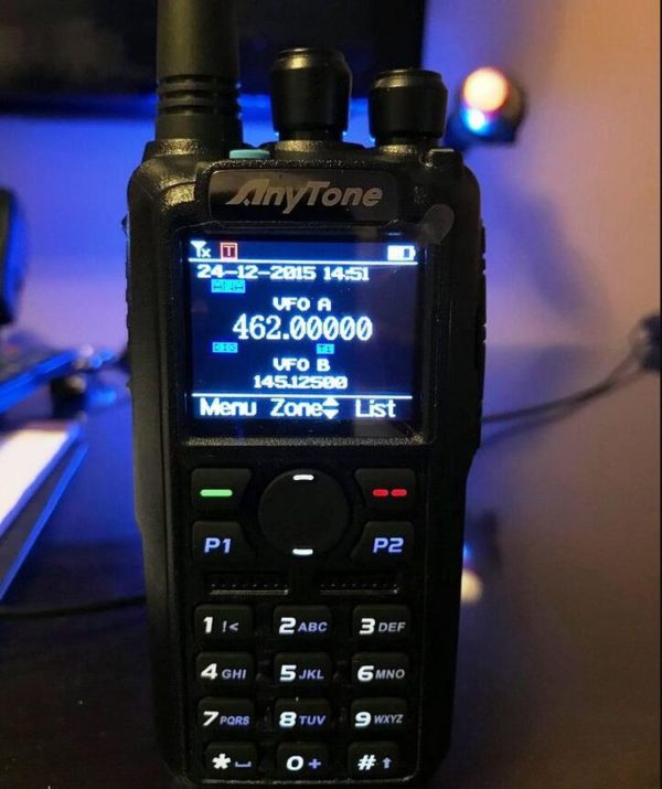Anytone D878UV DMR VFR Operation GPS Dual Band AT-D878UV Digital Radio - Image 2