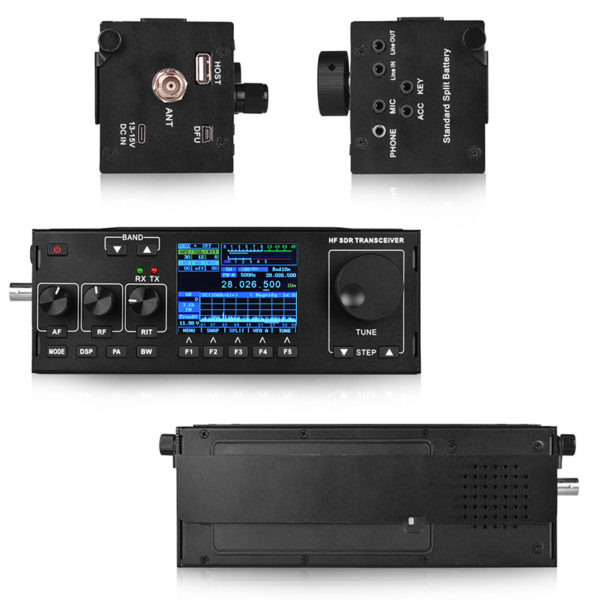 2019 Newest SSB HF SDR Transceiver RS-978 Built-in 3800mAh Li-ion Battery Pack  - Image 4