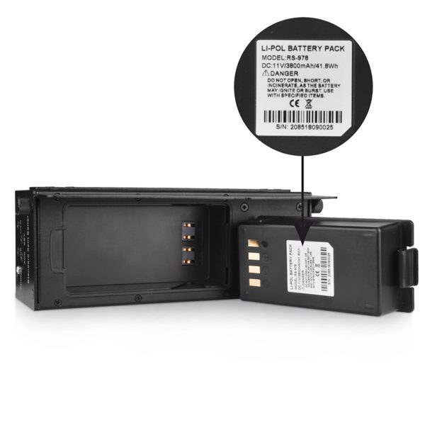 2019 Newest SSB HF SDR Transceiver RS-978 Built-in 3800mAh Li-ion Battery Pack  - Image 6
