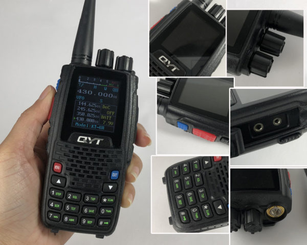QYT KT-8R High Power U/V Quad-Band Color Screen FM Transceiver - Image 5