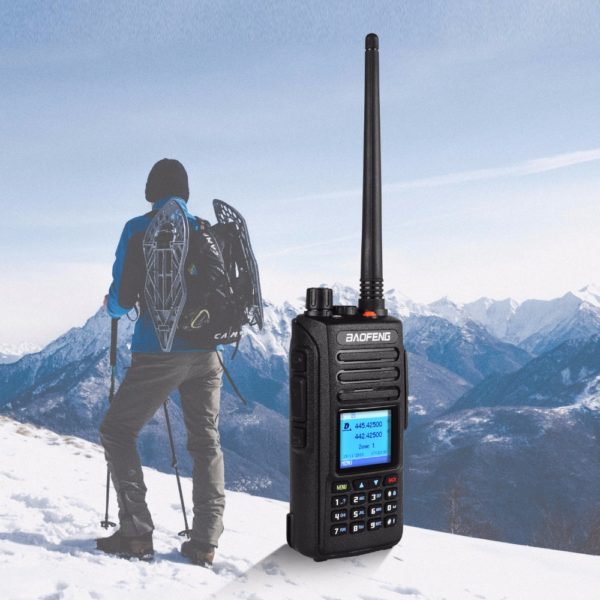 Baofeng DM-1702 GPS DMR Walkie Talkie VHF UHF Dual Band Digital Two Way Radio - Image 3