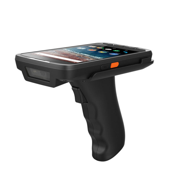 M598 4G Phone Barcode Scanner PDA 5 Inch Android 8.1 NFC Charging Dock - Image 3