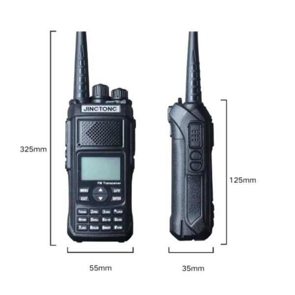 Jingtong JT-5988 12W 4800mAh Battery Professional FM Transceiver - Image 4