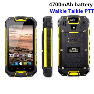 Snopow M5P IP68 Waterproof 4G Full Network Walkie Talkie PTT Smartphone 4700mAh Battery