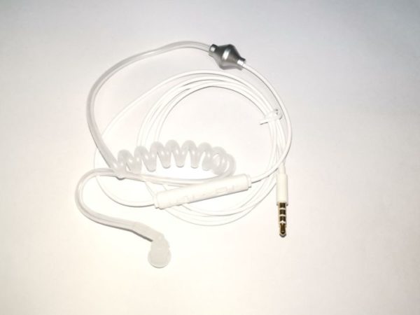 3.5mm plug Security Headset with PTT for Zello APP on Android IOS Smartphone - Image 3