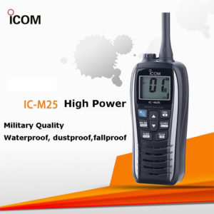 Icom IC-M25 VHF 5W Floating Handheld Maritime Walkie Talkie