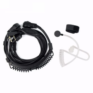 Wholesale Walkie Talkie Flexible Throat Mic Headset for Kenwood TYT Baofeng UV-5R UV5R Bf-888S RT5R H777 RT22