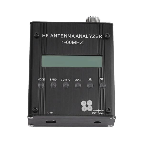 MR300 Digital Shortwave Antenna Analyzer Meter Tester 1-60Mhz For Ham Radio - Image 2