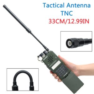 Updated CS Tactical Antenna TNC 33CM For Harris AN/PRC-152 AN/PRC-148 Kenwood Marantz Radio