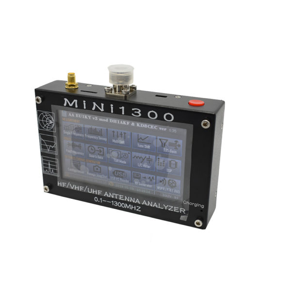 New Upgraded Mini1300 HF VHF UHF Antenna Analyzer 0.1-1300MHz 