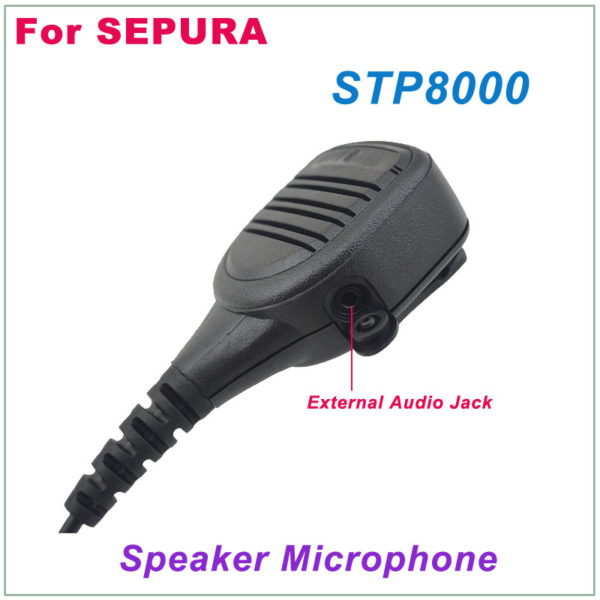 IP54 Waterproof Speaker Microphone For Motorola Sepura STP8000 STP9000 Radio HF Transceiver - Image 3