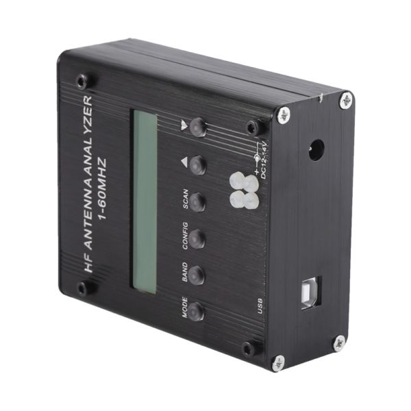 MR300 Digital Shortwave Antenna Analyzer Meter Tester 1-60Mhz For Ham Radio - Image 3
