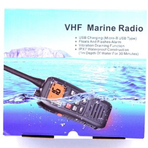 Recent RS-37M IPX7 VHF Handheld Marine Radio Buoyant Floats Waterproof High Performance