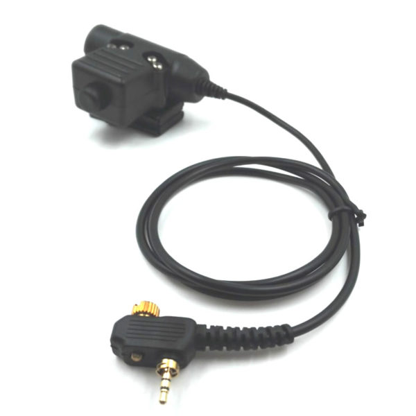 New Ver Motorola MTH800 MTP850 MTH600 MTH650 Tactical U94 PTT Headset Cable