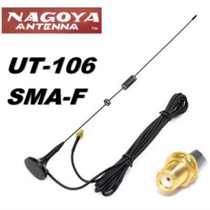 Nagoya UT-106 SMA-F Dual Band Car Antenna Magnetic Base for Baofeng UV 82 UV-5R BF-888S GT-3TP GT-5 walkie talkie