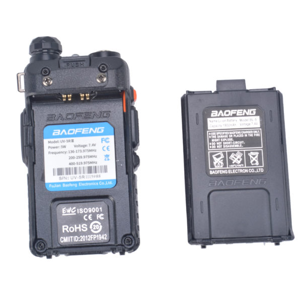 Free Handsfree Baofeng UV-5RIII Tri-band Handheld FM Transceiver - Image 4