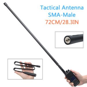 Yaesu TYT MD-380 MD-390 MD-2017 Wouxun KG-UV8D KG-UV9D Plus Kenwood 72cm Foldable Tactical Antenna