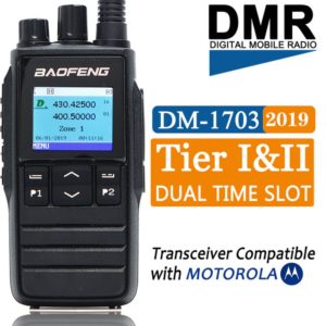 2019 Newest Baofeng DM-1703 DMR Handheld Radios