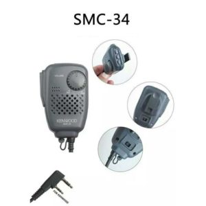 Walkie Talkie SMC-34 Speaker Microphone for Kenwood TH-F6A F7A K20A K40A G71