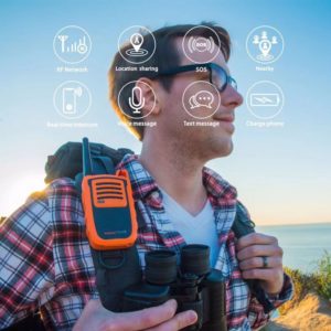 Power Talkie PT01 Wifi Bluetooth GPS APP Phone FCC Radio SOS Network