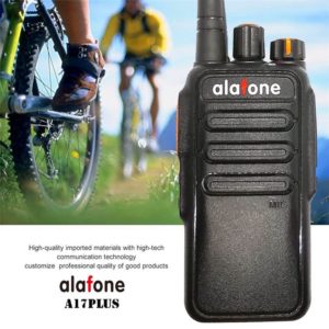 Alafone A17Plus UHF 400-480MHz Security Long Range Talking Walkie-Talkie