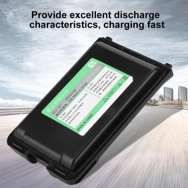 Rechargeable Battery for QuanSheng TG-UV2 Walkie Talkie - Image 2