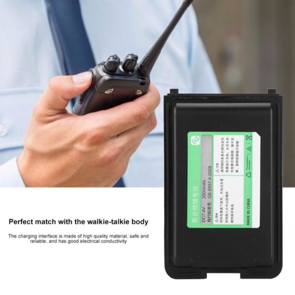 Rechargeable Battery for QuanSheng TG-UV2 Walkie Talkie - Image 3