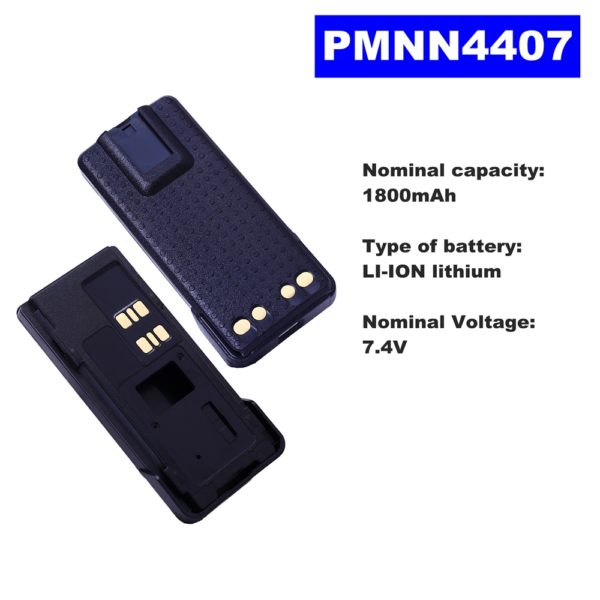 7.4V 1800mAh LI-ION Radio Battery PMNN4407 For Motorola P8608/8660 DP4601/4801