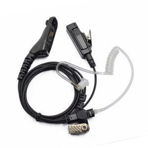 Motorola DMR MOTOTRBO/XPR 6000 Series Combat Radio Air Tube Headset Microphone