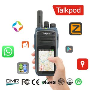 Newest Talkpod N59 4G LTE PTT Network Touch Screen Android Radio