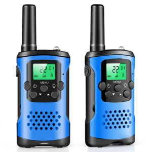 2Pcs Kids Walkie Talkie Mini Children's Outdoor Self Driving Gadget up to 3km