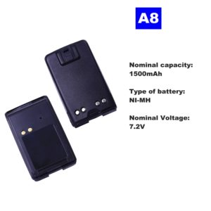 7.2V 1500mAh NI-MH Radio Battery For Motorola One A8 Walkie Talkie