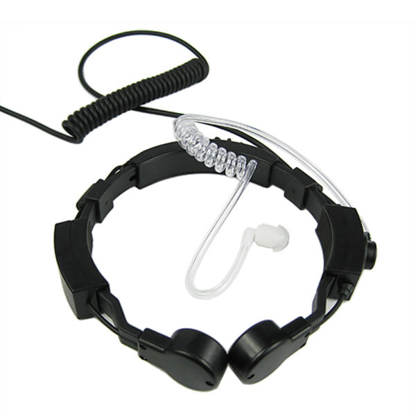 Motorola DP4400 DP4401 DP4600 DP4601 DP4800 etc Adjustable Heavy Duty Big PTT Throat Mic Headset - Image 3