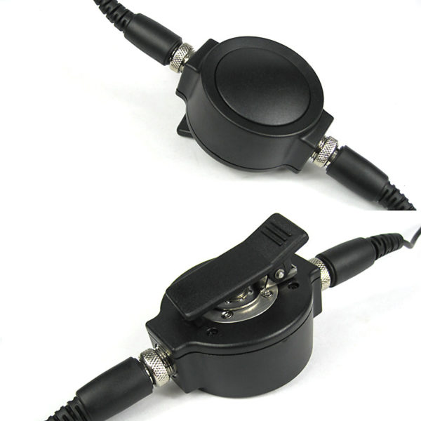Motorola DP4400 DP4401 DP4600 DP4601 DP4800 etc Adjustable Heavy Duty Big PTT Throat Mic Headset - Image 2