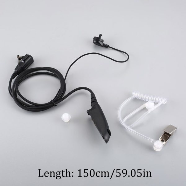 Air Acoustic Tube PTT Mic Headset for Motorola GP380 GP340 GP328 GP1280 PRO5150 GP338