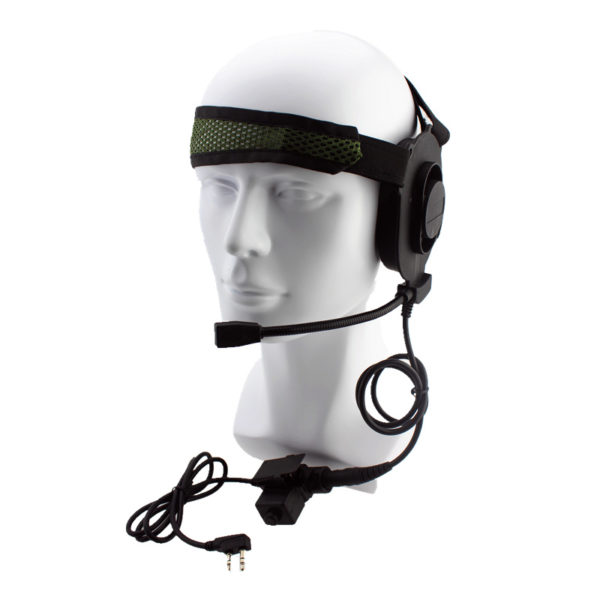 Walkie Talkie Two 2pin K head U94 PTT HD01 Tactical Bowman Elite II Earpiece