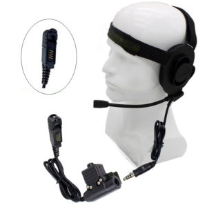HD01 Z tactical Bowman Elite II Headset U94 PTT For Motorola MTP3100 3150 P6620 P6600 Walkie Talkie