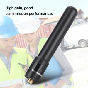 Walkie Talkie 10W Universal SMA-Female UV 145/435MHz Short Antenna HH-S518+ For Baofeng 5R Kenwood TK3207 777 TYT etc
