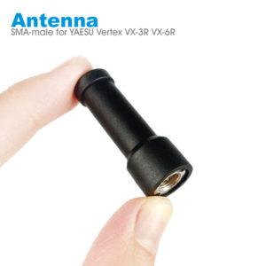 Mini Thumb Antenna SMA-Male Walkie Talkie YAESU Vertex VX-3R VX-6R FT-60R VX-300 FT-250R PUXING PX-325 PX-333 TH-UVF9 Two Way Radio